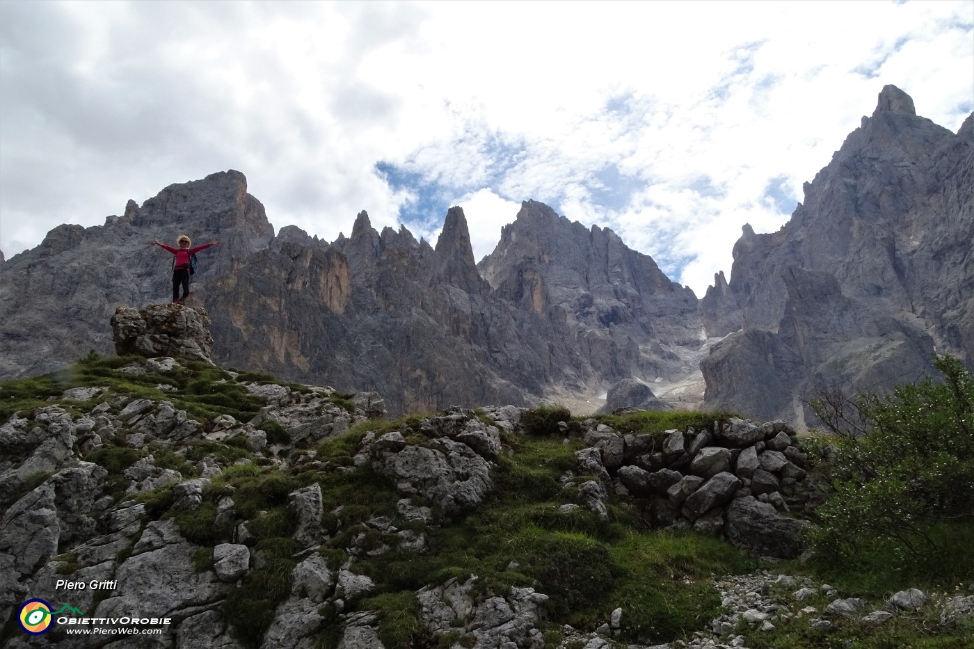 31 Da dx Cimon della Pala, Cima della Vezzana e Cima dei Bureloni .JPG